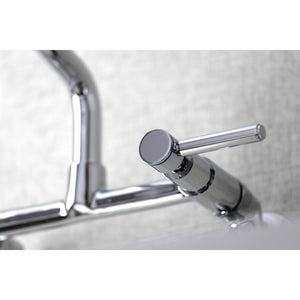 Concord Two-Handle 2-Hole Wall Mount Kitchen Faucet