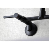 Concord Two-Handle 2-Hole Wall Mount Kitchen Faucet