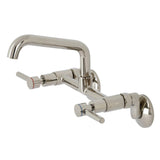 Concord Two-Handle 2-Hole Wall Mount Kitchen Faucet