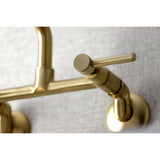 Concord Two-Handle 2-Hole Wall Mount Kitchen Faucet