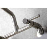 Concord Two-Handle 2-Hole Wall Mount Kitchen Faucet