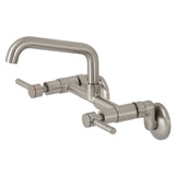 Concord Two-Handle 2-Hole Wall Mount Kitchen Faucet