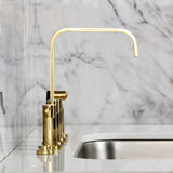 Concord Two-Handle 4-Hole Deck Mount Bridge Kitchen Faucet with Brass Side Sprayer