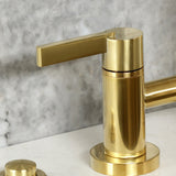 Continental Two-Handle 4-Hole Deck Mount Bridge Kitchen Faucet with Brass Side Sprayer