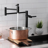 Kaiser Two-Handle 1-Hole Deck Mount Pot Filler