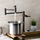 Concord Two-Handle 1-Hole Deck Mount Pot Filler