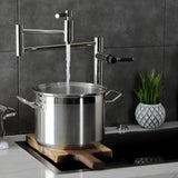 Kaiser Two-Handle 1-Hole Deck Mount Pot Filler