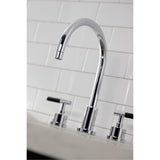 Kaiser Widespread Kitchen Faucet with Side Sprayer