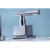 Claremont Two-Handle 4-Hole Deck Mount Widespread Kitchen Faucet with Plastic Sprayer