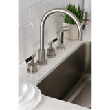 Kaiser Widespread Kitchen Faucet with Side Sprayer