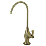 Restoration Single-Handle 1-Hole Deck Mount Water Filtration Faucet