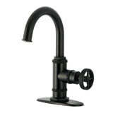 Ostro Single-Handle 1-Hole Deck Mount Bathroom Faucet