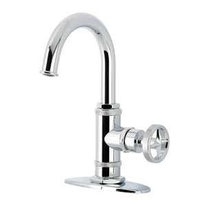 Ostro Single-Handle 1-Hole Deck Mount Bathroom Faucet