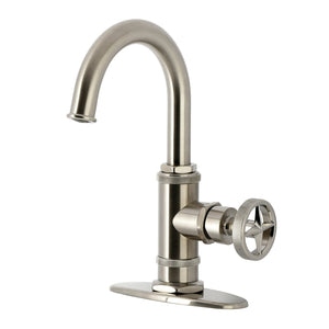 Ostro Single-Handle 1-Hole Deck Mount Bathroom Faucet