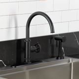 Levante Single-Handle 2-Hole Deck Mount Kitchen Faucet