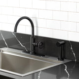 Ostro Single-Handle 2-Hole Deck Mount Kitchen Faucet