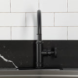 Ostro Single-Handle 2-Hole Deck Mount Kitchen Faucet