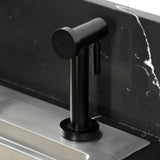 Ostro Single-Handle 2-Hole Deck Mount Kitchen Faucet