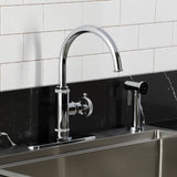 Levante Single-Handle 2-Hole Deck Mount Kitchen Faucet