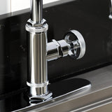 Ostro Single-Handle 2-Hole Deck Mount Kitchen Faucet