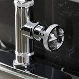 Ostro Single-Handle 2-Hole Deck Mount Kitchen Faucet