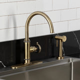 Levante Single-Handle 2-Hole Deck Mount Kitchen Faucet