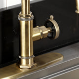 Levante Single-Handle 2-Hole Deck Mount Kitchen Faucet