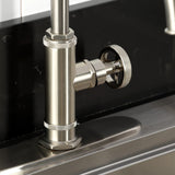 Ostro Single-Handle 2-Hole Deck Mount Kitchen Faucet