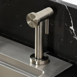 Ostro Single-Handle 2-Hole Deck Mount Kitchen Faucet