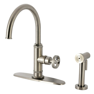 Ostro Single-Handle Deck Mount Kitchen Faucet