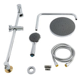 Concord Wall Mount Rain Drop Shower System with Hand Shower