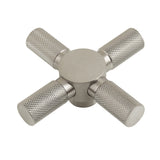 Convergent Metal Cross Handle