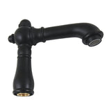 English Country 4-1/2" Brass Faucet Spout, 1.2 GPM