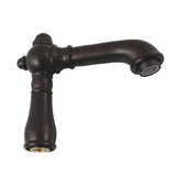 English Country 4-1/2" Brass Faucet Spout, 1.2 GPM