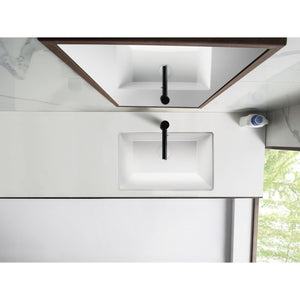 Castillo Ceramic Rectangular Undermount Bathroom Sink