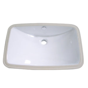 Forum 16-9/16 Inch Rectangular Undermount Bathroom Sink