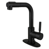 Kaiser Single-Handle 1-or-3 Hole Deck Mount Pull-Out Sprayer Kitchen Faucet