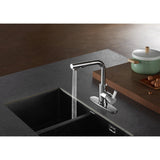 Continental Single-Handle 1-Hole Deck Mount Pull-Out Sprayer Kitchen Faucet