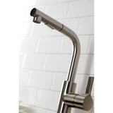 Continental Single-Handle 1-Hole Deck Mount Pull-Out Sprayer Kitchen Faucet