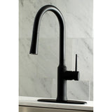 New York Single-Handle Pull-Down Kitchen Faucet