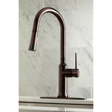 New York Single-Handle Pull-Down Kitchen Faucet