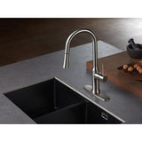 New York Single-Handle Pull-Down Kitchen Faucet