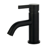 Continental Single-Handle 1-Hole Deck Mount Bathroom Faucet with Push Pop-Up