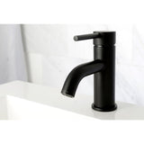 Concord Single-Handle 1-Hole Deck Mount Bathroom Faucet with Push Pop-Up