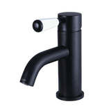 Paris Single-Handle 1-Hole Deck Mount Bathroom Faucet with Push Pop-Up