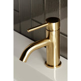 Concord Single-Handle 1-Hole Deck Mount Bathroom Faucet with Push Pop-Up