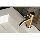 Concord Single-Handle 1-Hole Deck Mount Bathroom Faucet with Push Pop-Up