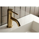 Concord Single-Handle 1-Hole Deck Mount Bathroom Faucet with Push Pop-Up