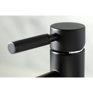 Kaiser One-Handle 1-Hole Bathroom Faucet with Push Pop-Up Drain