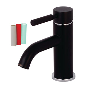 Kaiser One-Handle 1-Hole Bathroom Faucet with Push Pop-Up Drain